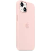 Apple iPhone 14 Pro Max Silicone Case Chalk Pink with MagSafe