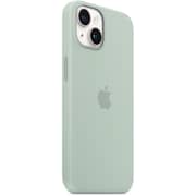 Apple iPhone 14 Plus Silicone Case Succulent with MagSafe