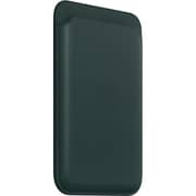 Apple iPhone Leather Wallet Forest Green with MagSafe