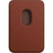 Apple iPhone Leather Wallet Umber with MagSafe