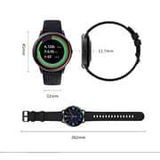 Imilab KW66 Smartwatch, Arabic Support, IP68, Long Battery , waterproof , Black
