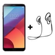 LG G6 Plus 4G Smartphone 128GB Black + Wireless Headset