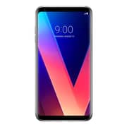 LG V30+ H930DS 4G LTE Dual Sim Smartphone 128GB Silver + Case + Screen Protector
