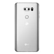 LG V30+ H930DS 4G LTE Dual Sim Smartphone 128GB Silver + Case + Screen Protector