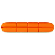 LaCie Rugged Thunderbolt Hard Drive 1TB Silver/Orange STEV1000400