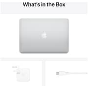Apple MacBook Air 13-inch (2020) - Apple M1 Chip / 8GB RAM / 256GB SSD / 7-core GPU / macOS Big Sur / English & Arabic Keyboard / Silver / Middle East Version - [MGN93AB/A]