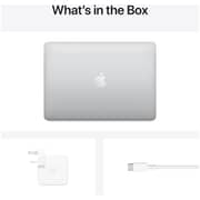 MacBook Pro 13-inch (2020) - M1 8GB 256GB 8 Core GPU 13.3inch Silver English/Arabic Keyboard - Middle East Version