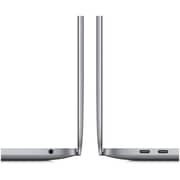 Apple MacBook Pro 13-inch (2020) - Apple M1 Chip / 8GB RAM / 256GB SSD / 8-core GPU / macOS Big Sur / English & Arabic Keyboard / Space Grey / Middle East Version - [MYD82AB/A]