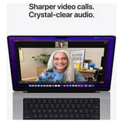 Apple MacBook Pro 16-inch (2021) - Apple M1 Chip Max / 32GB RAM / 1TB SSD / 32-core GPU / macOS Monterey / English & Arabic Keyboard / Silver / Middle East Version - [MK1H3AB/A]