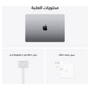 Apple MacBook Pro 16-inch (2021) - Apple M1 Chip Pro / 16GB RAM / 1TB SSD / 16-core GPU / macOS Monterey / English & Arabic Keyboard / Space Grey / Middle East Version - [MK193AB/A]