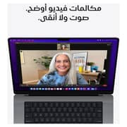 Apple MacBook Pro 16-inch (2021) - Apple M1 Chip Pro / 16GB RAM / 1TB SSD / 16-core GPU / macOS Monterey / English & Arabic Keyboard / Space Grey / Middle East Version - [MK193AB/A]