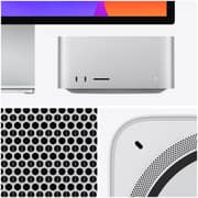 Apple Mac Studio (2022) - Apple M1 Chip Max / 32GB RAM / 512GB SSD / 24-core GPU / macOS Monterey / English & Arabic Keyboard / Silver / Middle East Version - [MJMV3AB/A]