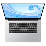 Huawei MateBook D 15 - Ryzen 5 2.1GHz 8GB 1TB+256GB 8GB Win10 15.6inch FHD Mystic Silver English/Arabic Keyboard