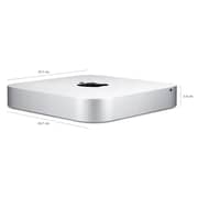 Mac mini (2014) - Core i5 2.6GHz 8GB 1TB Shared Silver English/Arabic Keyboard