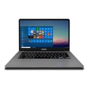 Ctroniq N14B Laptop - Atom 1.68GHz 4GB 32GB Shared Win10 14.1inch HD Grey English/Arabic Keyboard