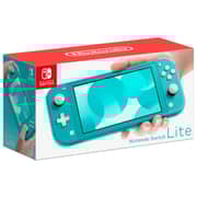 Nintendo Switch Lite 32GB Turquoise Middle East Version + Pokemon Mystery Dungeon: Rescue Team DX Game + Accessory