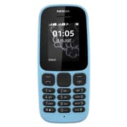 Nokia 105 TA1034 Dual Sim Mobile Phone Blue