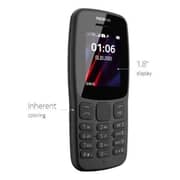 Nokia 106 Dual Sim Mobile Phone Grey TA1114