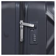Para John 3pcs Matrix Trolley Luggage Set Black