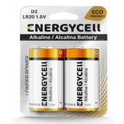 Energycell LR20D Alkaline Battery 1.5V Multicolor - 1 x 2pcs