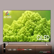 تلفزيون ايفولي مقاس 55 بوصة QLED ذكي اندرويد 4K فرامليس 55EV250QA