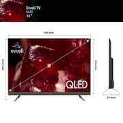 evvoli 55 Inch 4k QLED Android Smart Television 55EV350QA