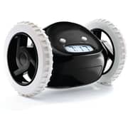 Clocky alarm clock on wheels - Black
