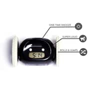 Clocky alarm clock on wheels - Black