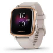 Garmin 010-02426-11 Venu SQ Music Smart Watch Light Sand/Rose Gold
