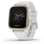 Garmin 010-02427-11 Venu SQ Smart Watch White/Light Gold