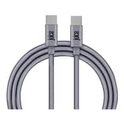 Juice Braided Type C To Type C Cable 1m Grey
