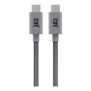 Juice Braided Type C To Type C Cable 1m Grey