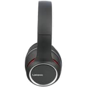 Lenovo HD200 Wireless On‑Ear Headphones - Black