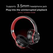 Lenovo HD200 Wireless On‑Ear Headphones - Black