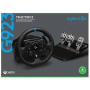 Logitech G923 Racing Wheel with Pad Black For Xbox