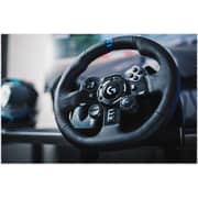 Logitech G923 1000Hz Force Racing Leather Cover Wheel And Pedals For Playstation 4/PC