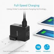 Anker Power Port 4 Lite Travel Adaptor Black