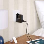 Anker Power Port 4 Lite Travel Adaptor Black