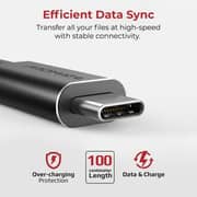 Promate USB Type-C Cable 1m Black