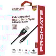 Promate USB Type-C Cable 1m Black