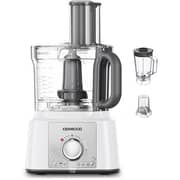 Kenwood Food Processor 1000W with 3.0L Bowl Capacity, White – FDP65.400WH