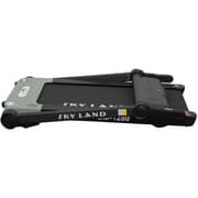 Foldable Home Treadmill | 4 HP Peak Motor, 12 km/h Speed, 12 Programs | Compact Running Machine for Home Gym with LCD Display & MP3 Speakers | Max User Weight 100KG EM-1280