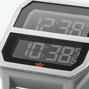 Adidas Men's Archive R2 Z16 3199-00 Silver Silicone Quartz Fashion Watch