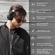 Motorola Escape 220 Over Ear Wireless Headphones Black