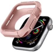 Spigen Rugged Armor designed for Apple Watch Case for 40mm Series 6/SE/5/4 - Rose Gold