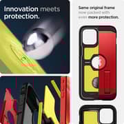 Spigen Tough Armor designed for iPhone 12 Mini case cover with Extreme Impact Foam - Red