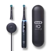 Oral B iO Series 7 Electric Toothbrush With 2 Brush Heads Black Onyx