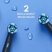 Oral B iO Series 7 Electric Toothbrush With 2 Brush Heads Black Onyx
