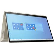 HP ENVY x360 (2020) Laptop - 11th Gen / Intel Core i7-1165G7 / 13.3inch FHD Touch / 512GB SSD / 8GB RAM / Shared Intel Iris Graphics / Windows 10 / English & Arabic Keyboard / Pale Gold / Middle East Version - [13-BD0023DX]