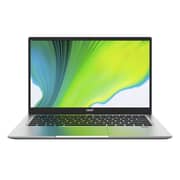 Acer Swift 1 SF114-33-C4J5 Laptop - Celeron 1.1GHz 4GB 64GB Shared Win10Home 14inch FHD Silver English/Arabic Keyboard